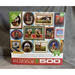 Eurographics World of Sports Lucia Heffernan 500 Piece Puzzle Large Pieces